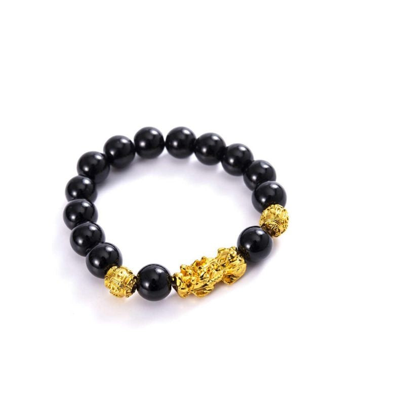 Black Obsidian Pixiu Bracelet - FiS Fashion