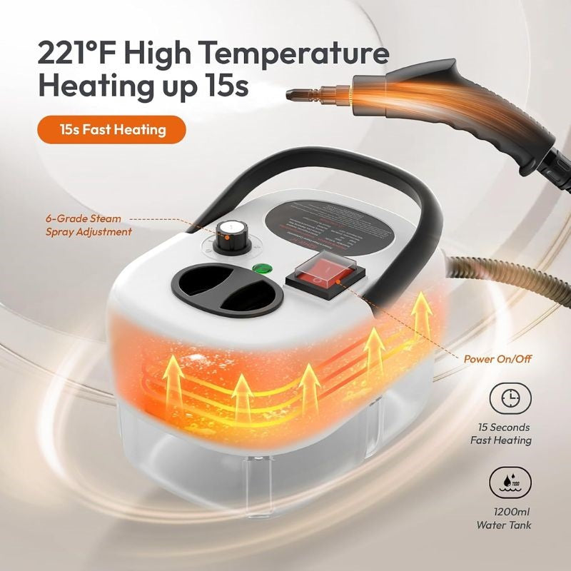 Portable Steam Cleaner - FiS Fashion