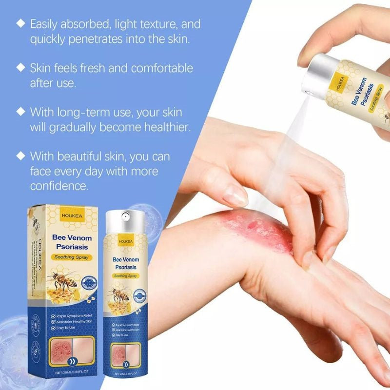 HOUKEA - Bee Venom Psoriasis Soothing Spray (Original)
