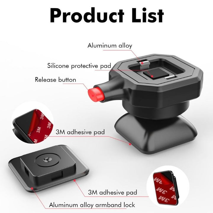 Universal Plastic Cycling Swivel Phone Holder - FiS Fashion