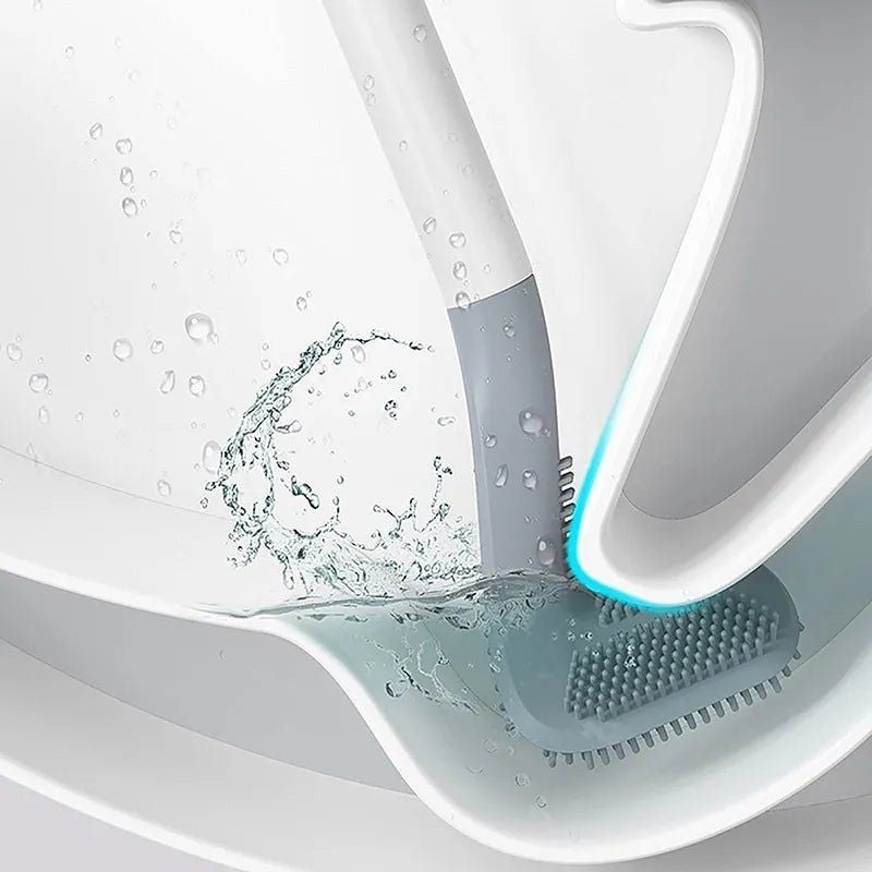 Silicone Toilet Cleaning Brush - FiS Fashion