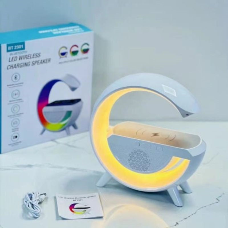 Led Wireless Charger Speaker - FiS Fashion