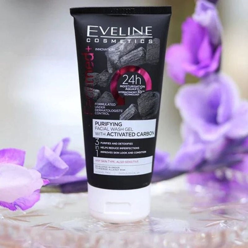 Eveline Cosmetics - Facemed+ Purifying Facial Wash Activated Carbon (Original) - FiS Fashion