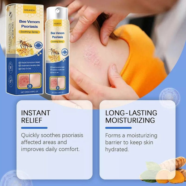 HOUKEA - Bee Venom Psoriasis Soothing Spray (Original)