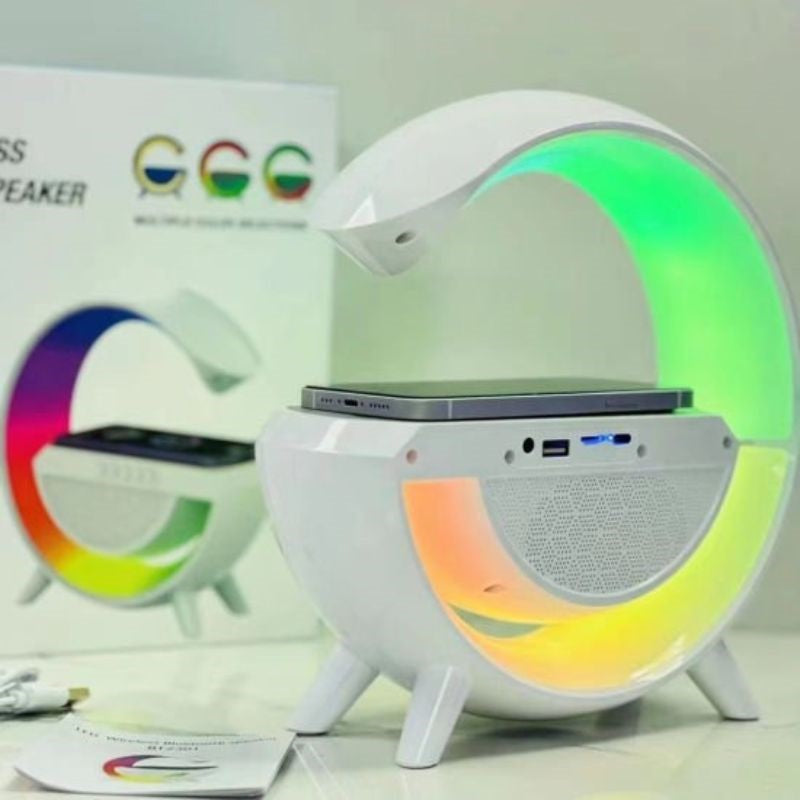 Led Wireless Charger Speaker - FiS Fashion