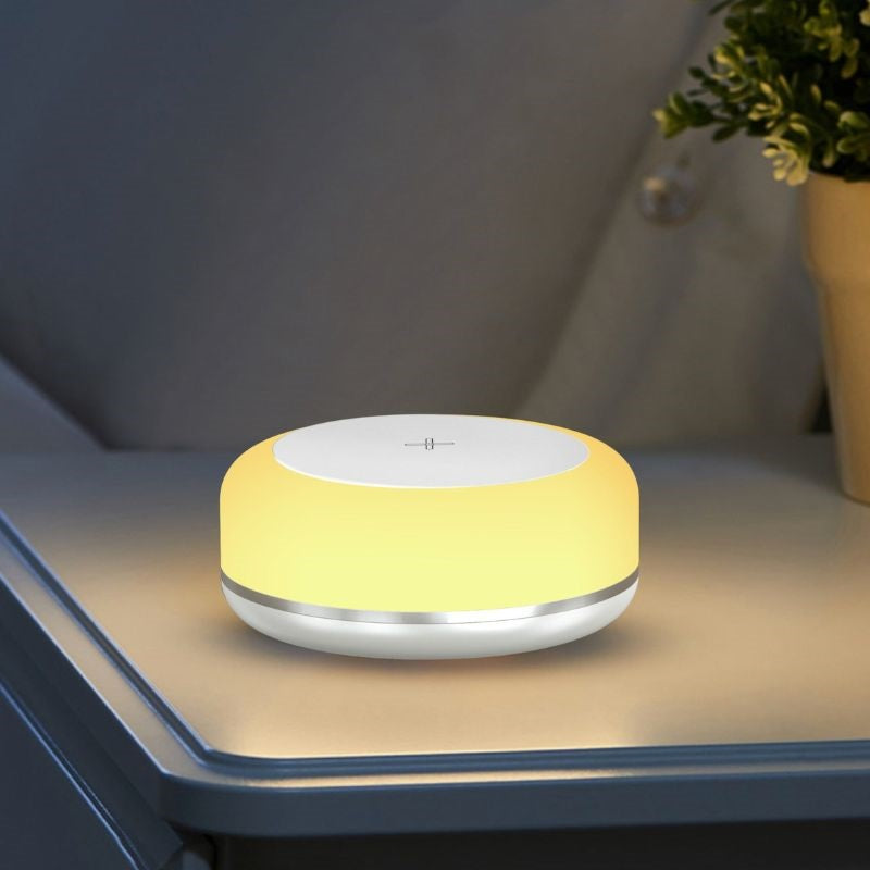 New Wireless Charger Atmosphere Light, Creative LED Night Light - FiS Fashion