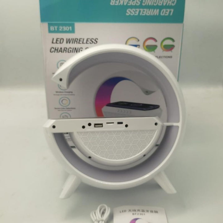 Led Wireless Charger Speaker - FiS Fashion