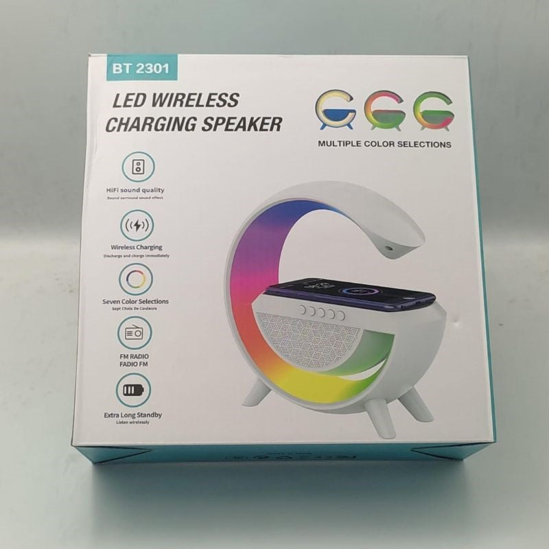 Led Wireless Charger Speaker - FiS Fashion
