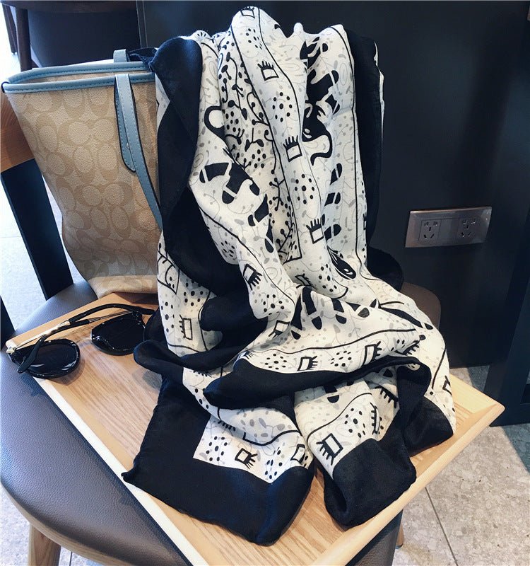 Cotton And Linen Ethnic Style Fake Sunscreen Scarf - FiS Fashion