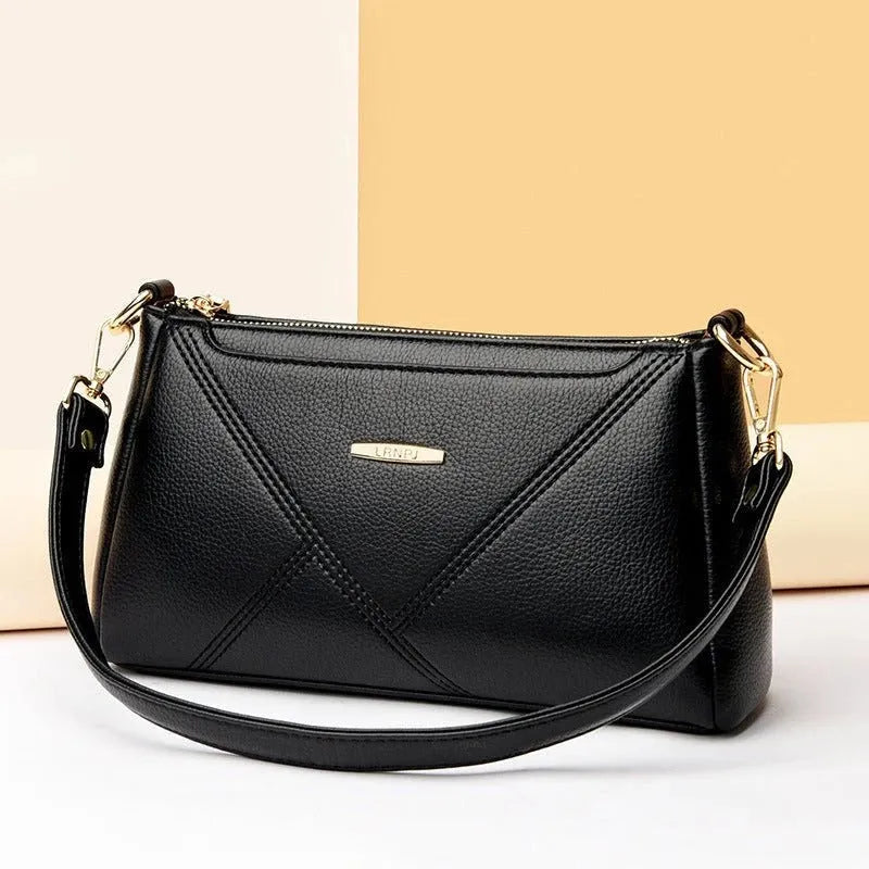 Texture Soft Leather Crossbody Bag Fashion Lady - FiS Fashion