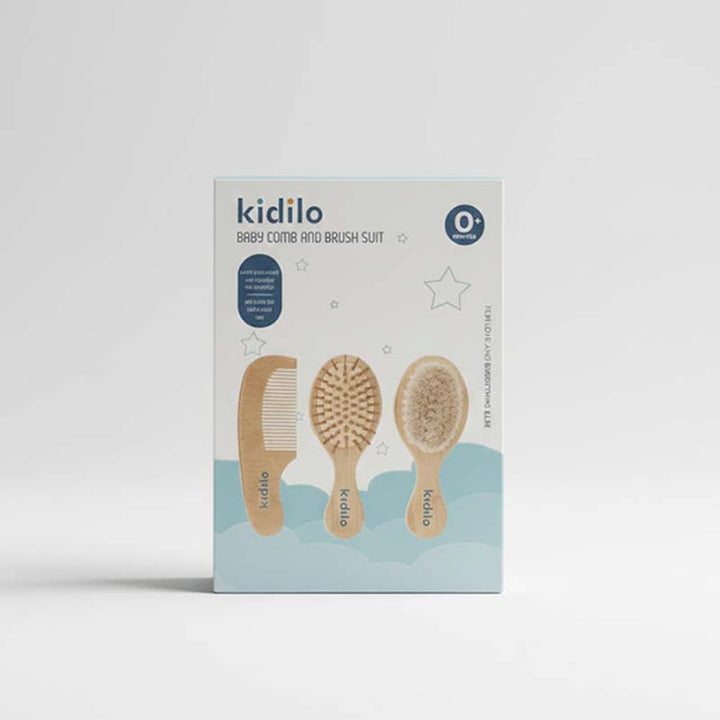 Kidilo - Baby Brush & Comb Set
